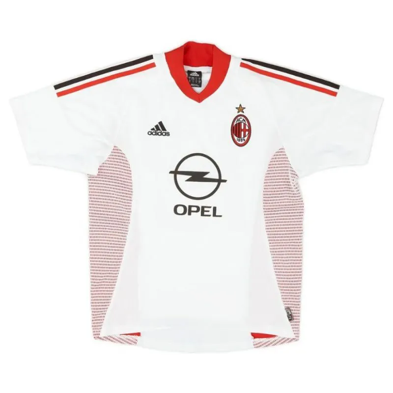 AC Mailand SHEVCHENKO 2002/03 Retro-Auswärtstrikot - Weiß