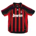 AC Milan 2006/07 Retro Home Jersey - Red/Black