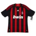 AC Milan SHEVCHENKO 2008/09 Retro Home Jersey - Red/Black
