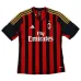 AC Milan KAKA 2013/14 Retro Home Jersey - Red/Black