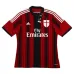 AC Milan 2014/15 Retro Home Jersey - Red/Black