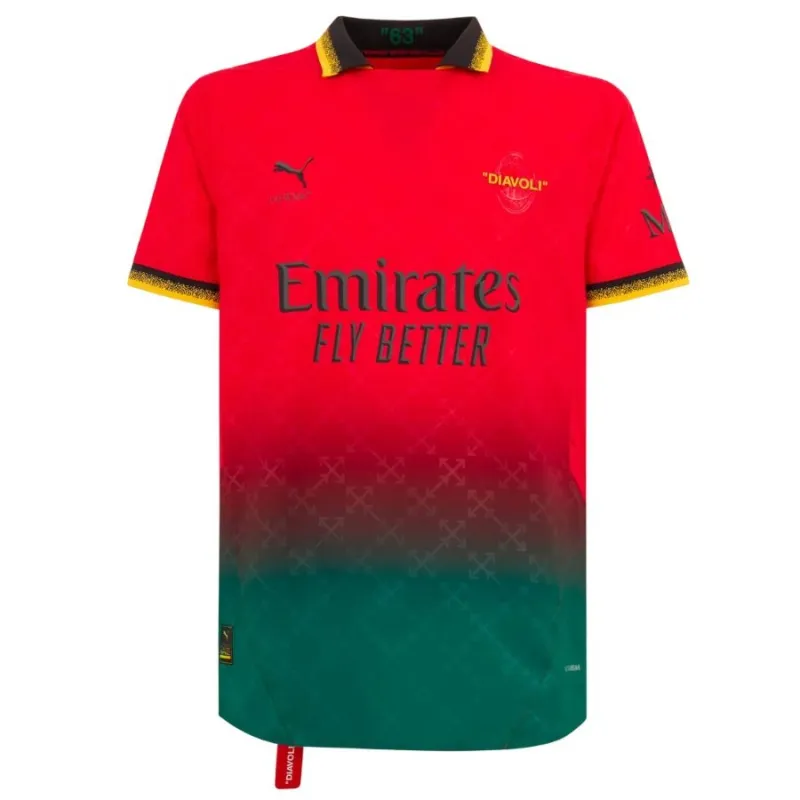 AC Milan 2024/25 Fourth Jersey - Red