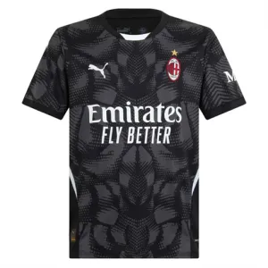 AC Milan Goalkeeper's 2024/25 Home Jersey - Black
