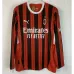 Maillot à manches longues 2024/25 domicile du AC Milan - Rouge