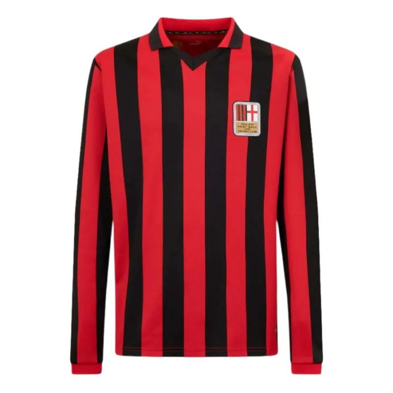 AC Milan Long Sleeve 2024/25 Jersey - Commemorative - Red