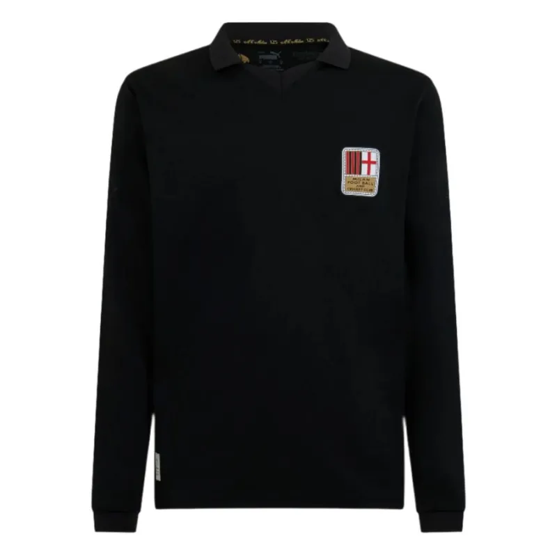 AC Milan 2024/25 Long Sleeve Goalkeeper Jersey - Anniversary - Black