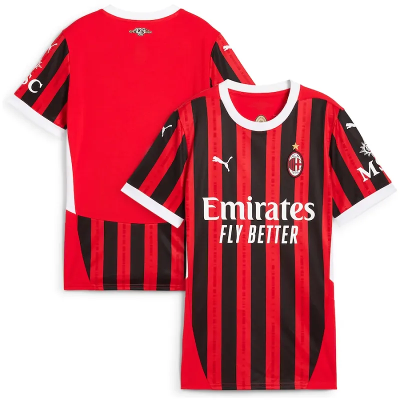 AC Milan Women's 2024/25 Home Jersey - Red
