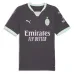 Troisième maillot 2024/25 du AC Milan de Christian Pulisic - Gris charbon