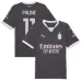 Troisième maillot 2024/25 du AC Milan de Christian Pulisic - Gris charbon