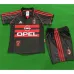 AC Milan 1998/99 Third Retro Children's Jersey - Black