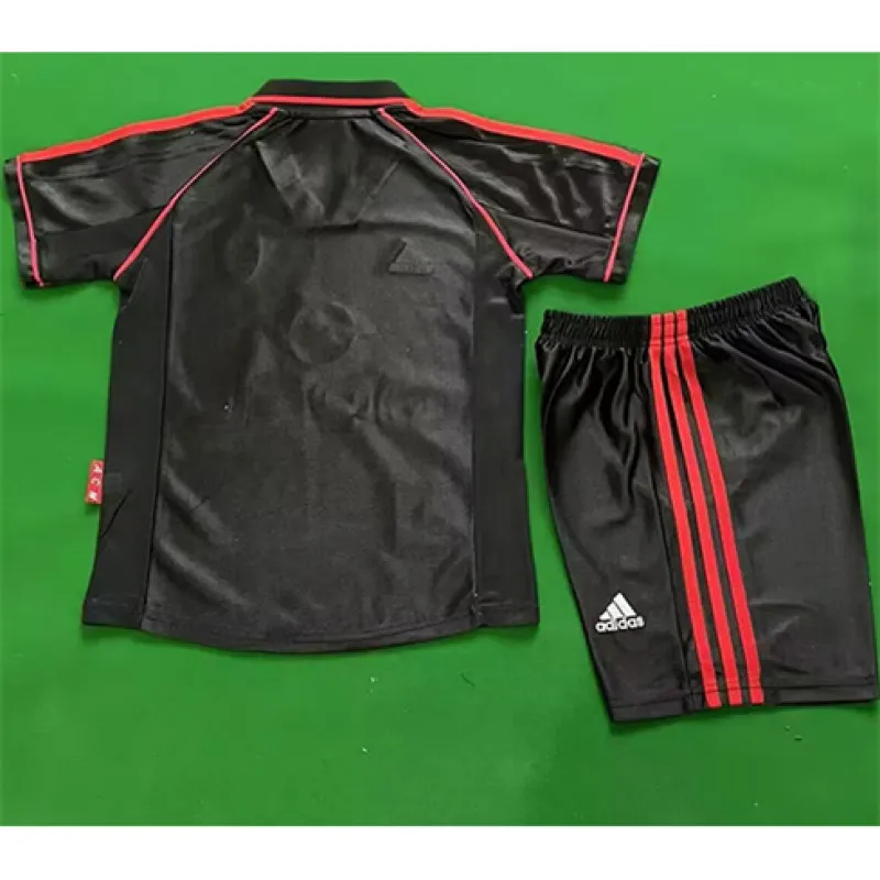 AC Milan 1998/99 Third Retro Children's Jersey - Black