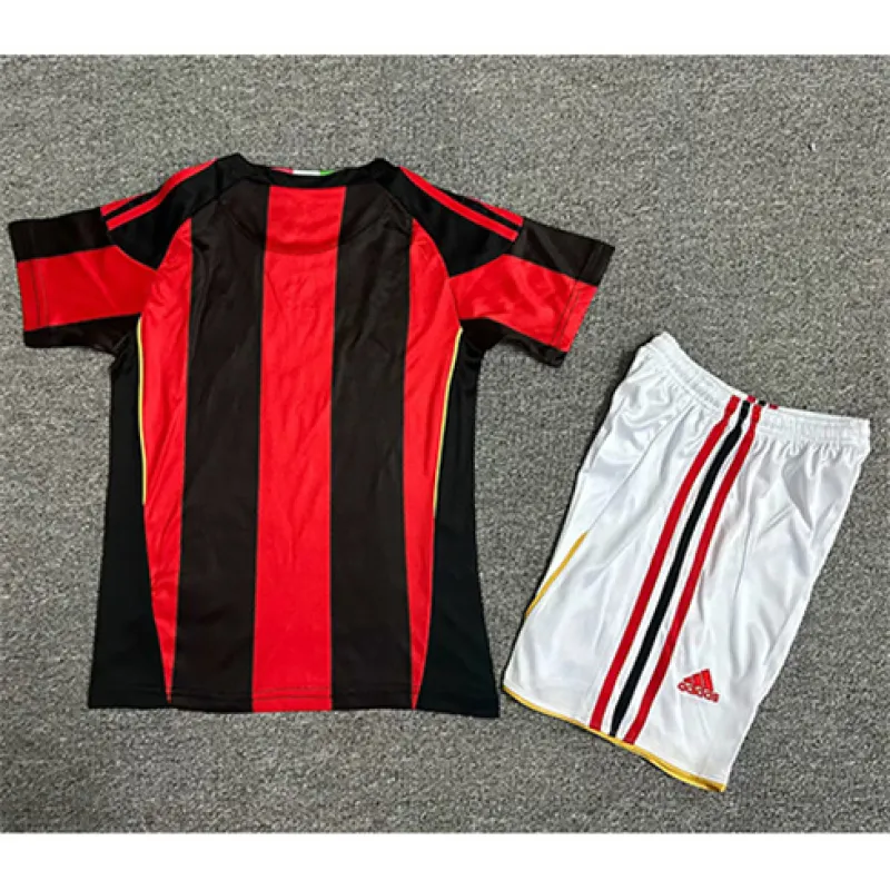 Maillot domicile retro enfant AC Milan 2010/11 - Rouge