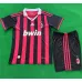Maillot domicile retro enfant AC Milan 2009/10 - Rouge