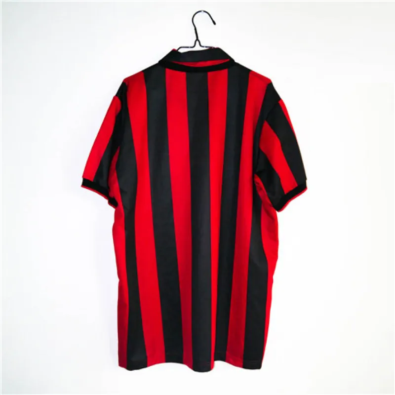 AC Milan 1990/91 Home Retro Jersey - Red