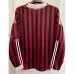 AC Milan 2011/12 Heim - Retro - Trikot mit langen Ärmeln - Rot