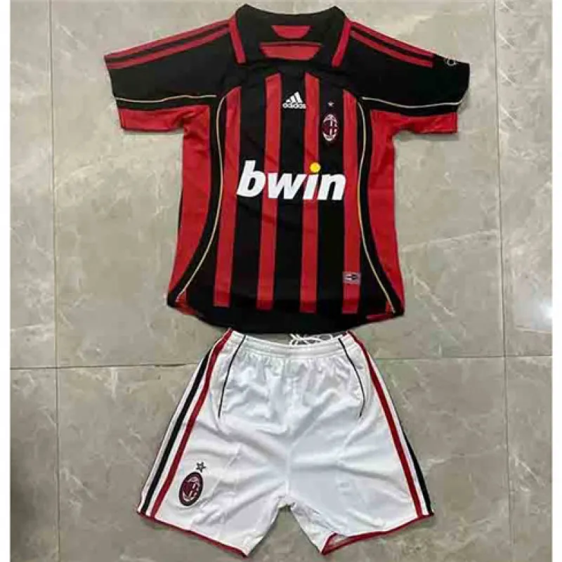 AC Milan 2006/07 Retro Kinder Trikot