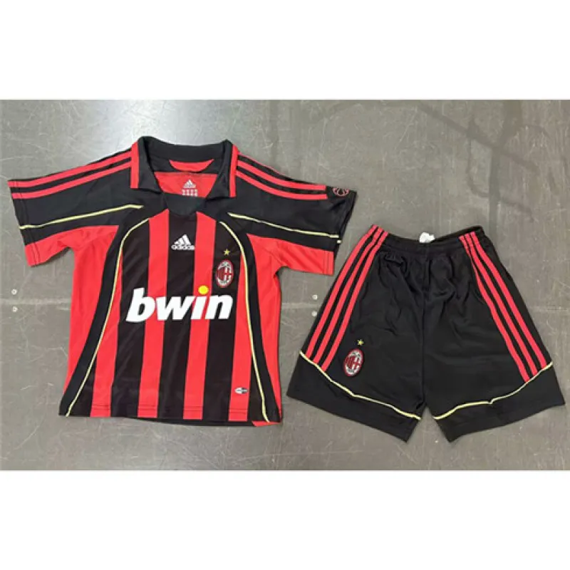 Maillot AC Milan Domicile Rétro Enfant 2007/08