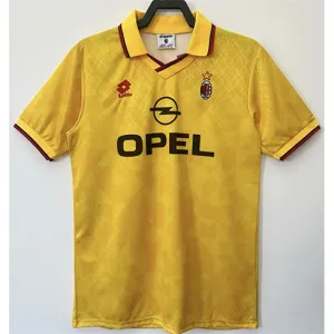 AC Milan 1995/96 Third Retro Jersey - Yellow