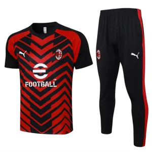 AC Milan 2024/25 Polo Shirt + Training Pants - Red
