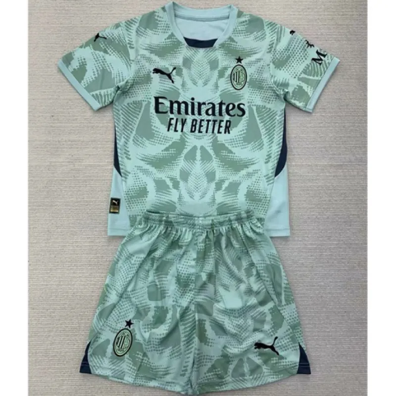 Camiseta de portero para niños de AC Milan 2024/25 - verde