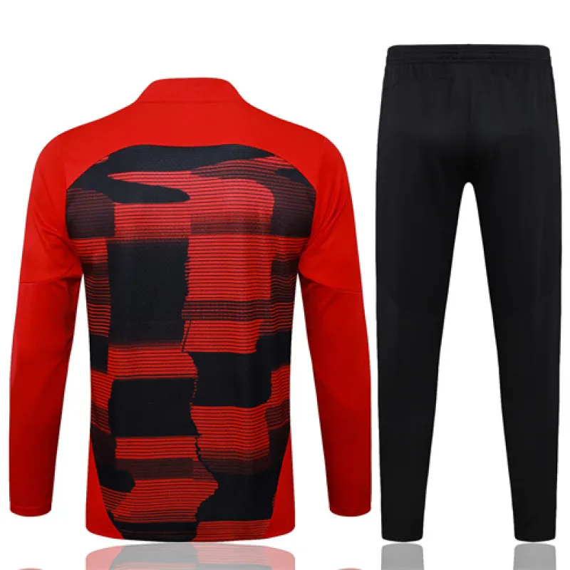 Vêtements de sport pour enfants d'AC Milan 2024/25 - rouge