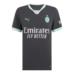 AC Milan 2024/25 Third Women's Jersey - Charcoal Gray