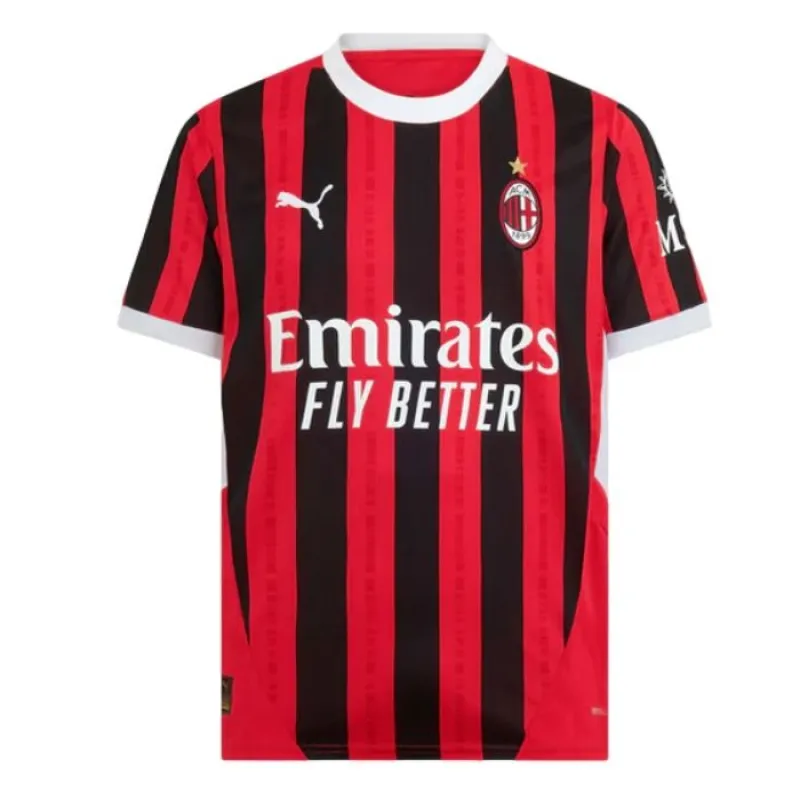 Morata AC Milan 2024/25 Home Jersey - Red