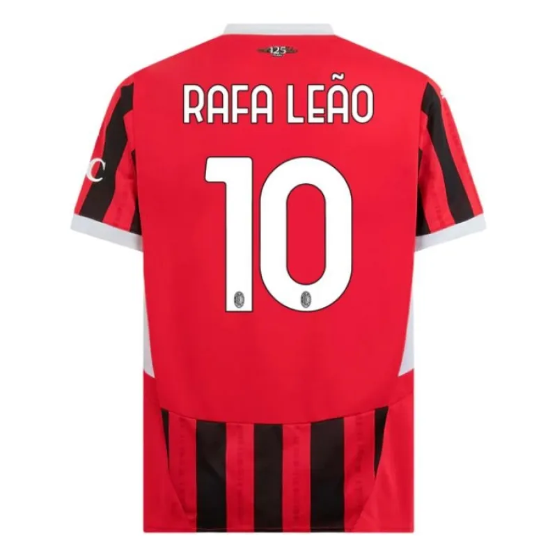 Rafael Leão AC Milan 2024/25 Home Jersey - Red