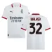 Walkers AC Milan 2024/25 Auswärtstrikot - Weiß