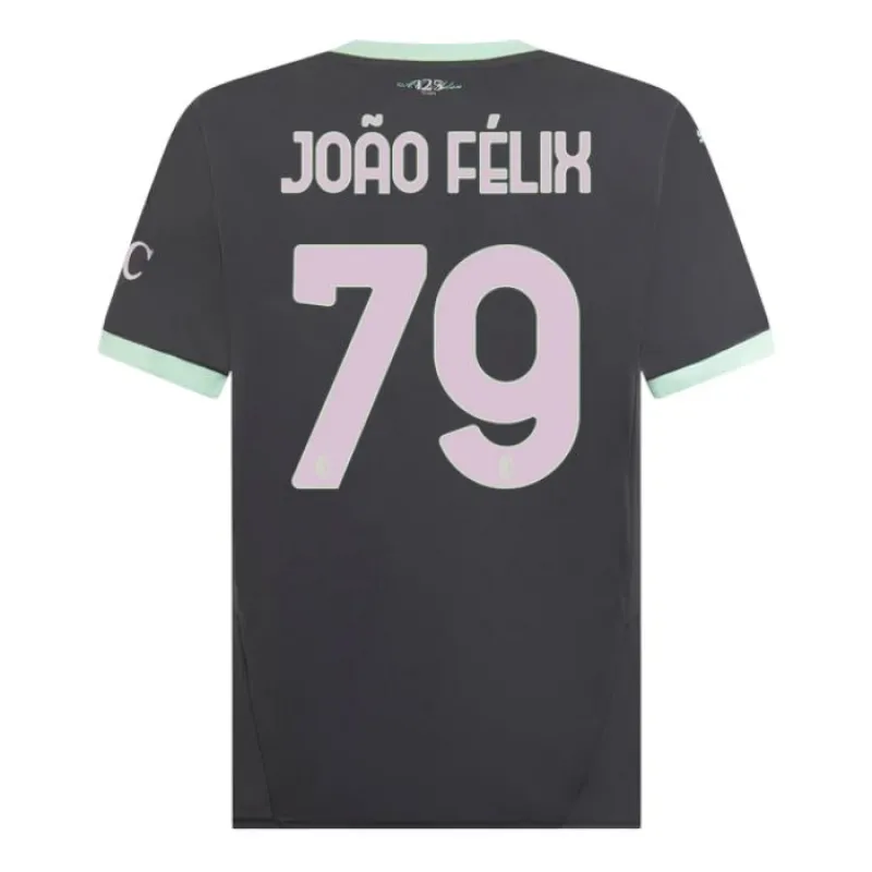 Joao Felix' 2024/25 Dritttrikot - Kohlegrau