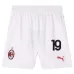 Moratas AC Milan 2024/25 Heim-Kinder-Jersey-Set - Weiß