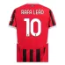 El conjunto de camiseta infantil del campo de AC Milan 2024/25 de Rafael Leao - Blanco