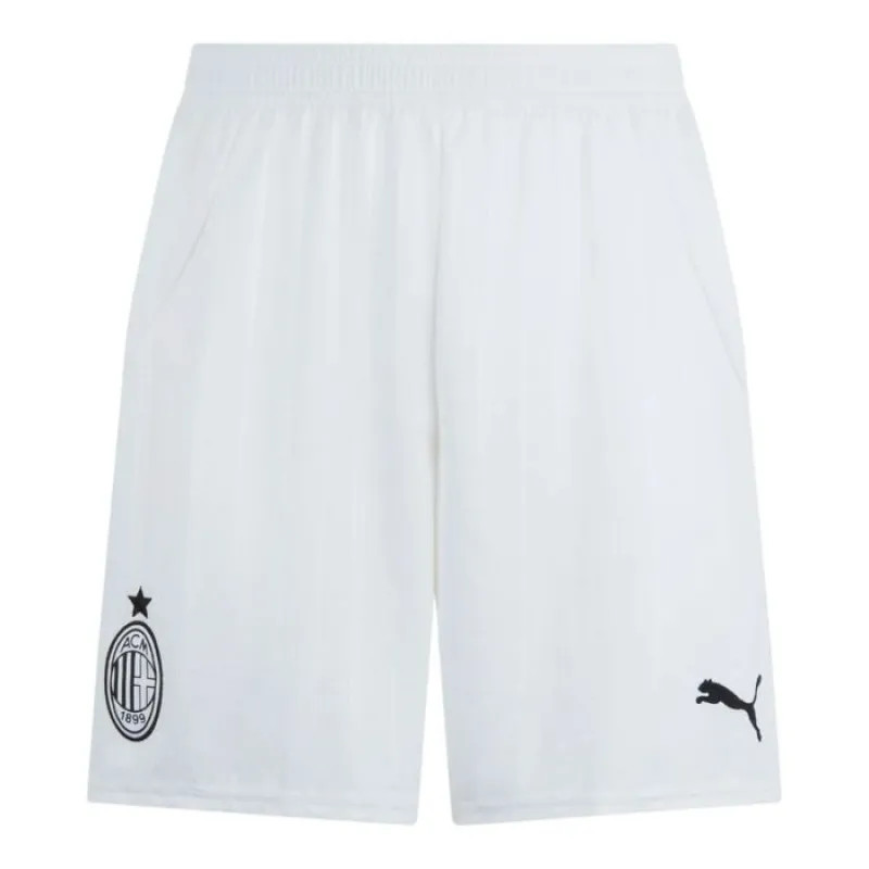 Rafael Leao's AC Milan 2024/25 Away Kids Jersey Set - White