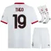 Theos AC Milan 2024/25 Auswärts - Kinder - Jersey - Set - Weiß