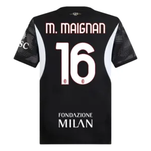 M. Maignan's AC Milan 2024/25 Home Goalkeeper Jersey - Black