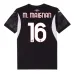 Le maillot de gardien du domicile de l'AC Milan 2024/25 pour enfants de M. Maignan - Noir