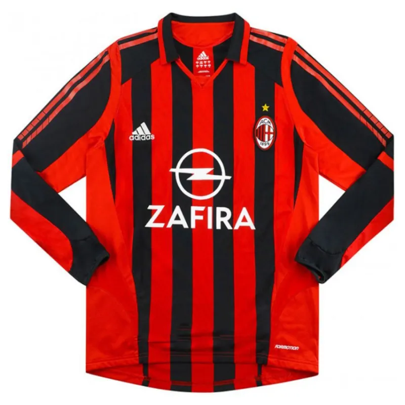 Filippo Inzaghi AC Milan 2005/06 Retro Home Jersey - Red