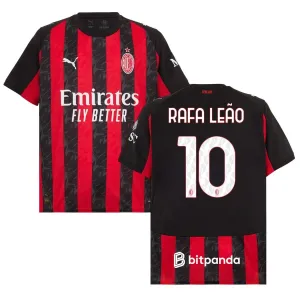 AC Milan RAFA·LEAO Maglia casa 2025/26 - Rosso