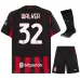 AC Mailand WALKER Kinder-Kit 2025/26 Heimtrikot - Rot