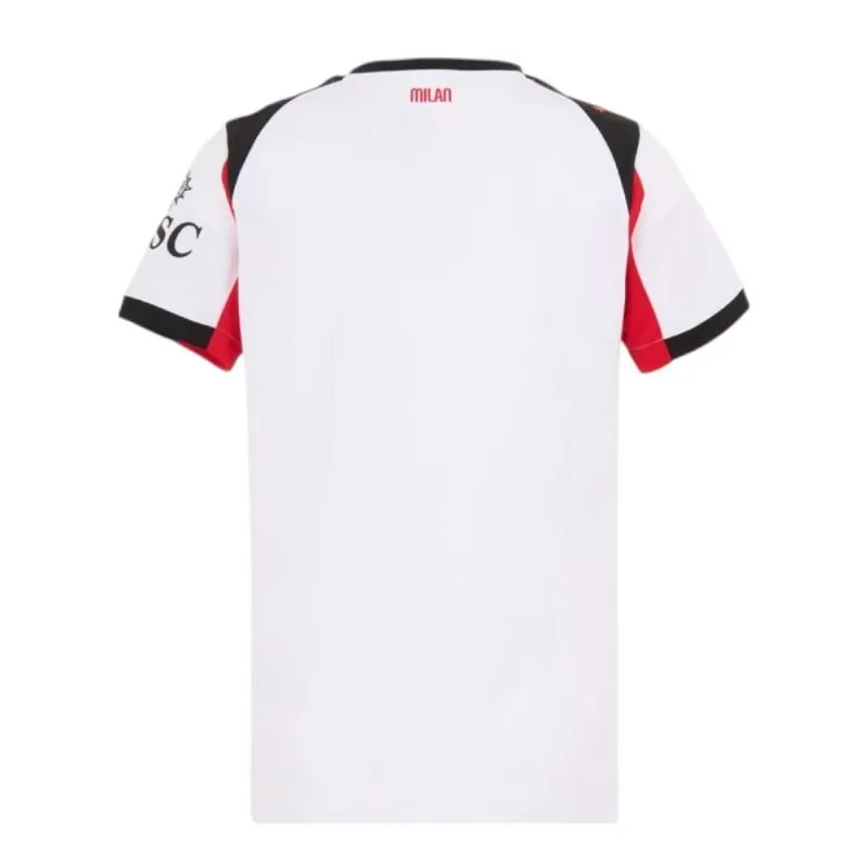 AC Milan 2025/26 Women's Away Jersey - White
