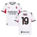 Maillot à l'extérieur de Theo de l'AC Milan 2025/26 - Blanc