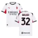 Maillot à l'extérieur de Walker de l'AC Milan 2025/26 - Blanc