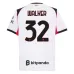 AC Milan Walker 2025/26 Kids' Away Jersey Set - White