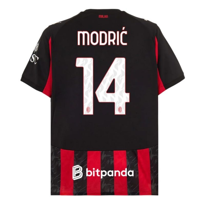 AC Mailand MODRIC Kinder-Kit 2025/26 Heimtrikot - Rot