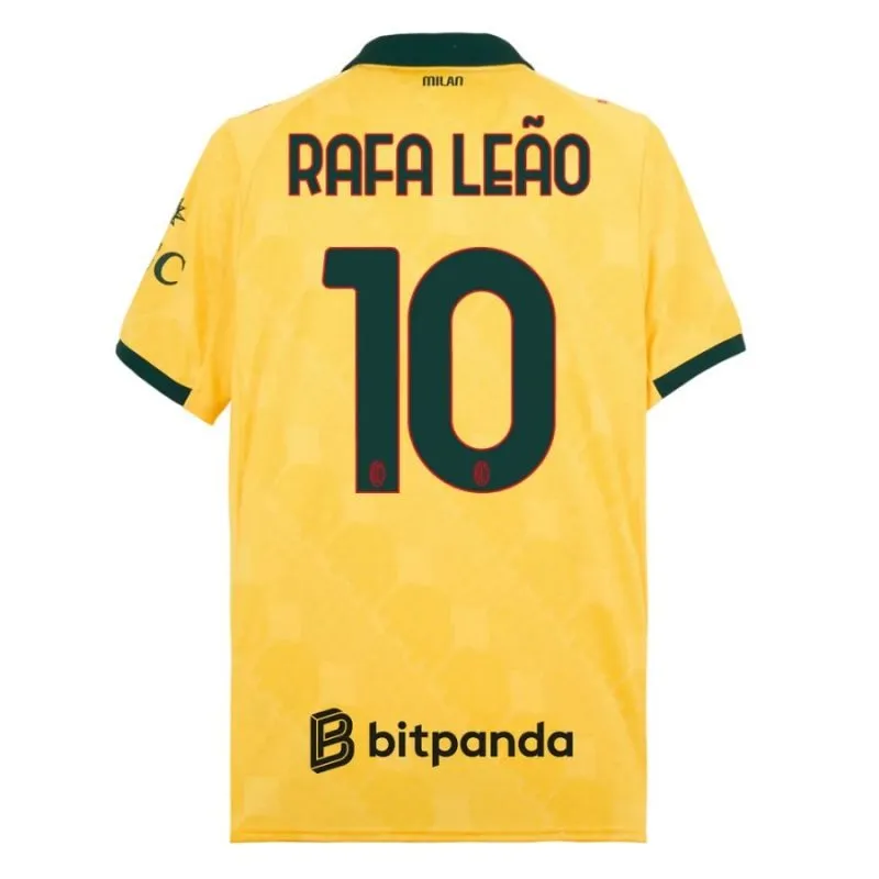AC Milan RAFA·LEAO 2025/26 Third Jersey - Yellow