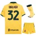 AC Milan WALKER 2025/26 Third Kids' Jersey Set - Yellow