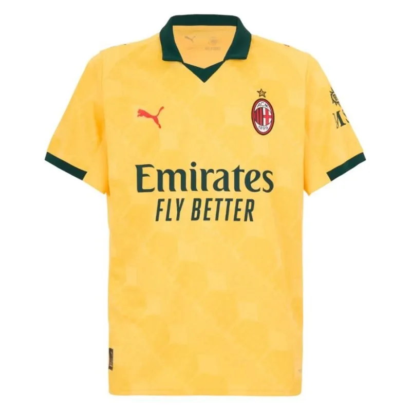 AC Milan JOAO·FELIX 2025/26 Drittes Kinder-Trikot-Set - Gelb