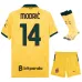 Ensemble de maillot troisième équipe enfant de MODRIC de l’AC Milan 2025/26 - Jaune