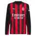 AC Milan 2025/26 Home Long-Sleeve Jersey - Red