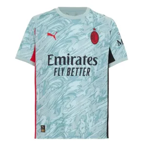 AC Milan 2025/26 Home Kids' Goalkeeper Jersey - Blue